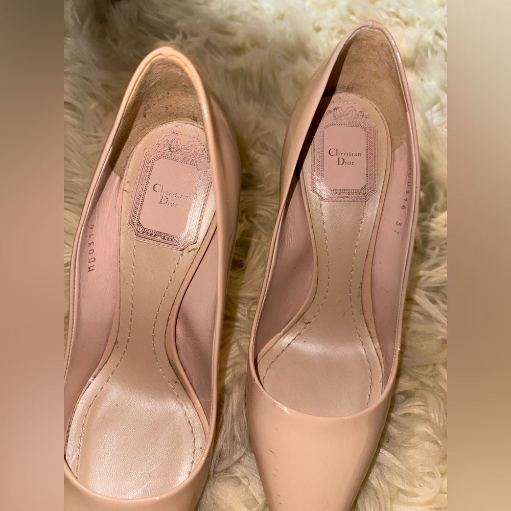 Dior Pink Stiletto Heels Elegant Pumps - Picture 3 of 5